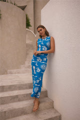 Laguna Maxikleid Blau