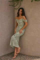 Tropical Tide Maxikleid Grün