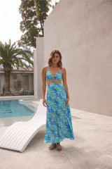 FORTUNATE ONE Serena Maxikleid Blau