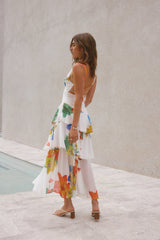 Floral Dreams Maxikleid Mehrfarbig