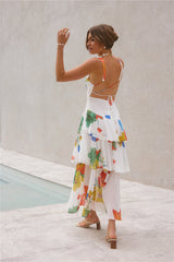Floral Dreams Maxikleid Mehrfarbig