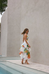 Floral Dreams Maxikleid Mehrfarbig