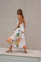 Floral Dreams Maxikleid Mehrfarbig