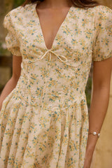 Butter Cup Minikleid gelb