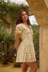 Butter Cup Minikleid gelb