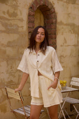 Misty Harbour Shirt Weiß