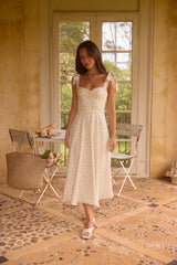 Luminous Dreams Maxikleid Weiß
