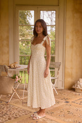 Luminous Dreams Maxikleid Weiß