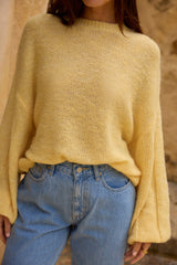 Mikale Strickpullover Gelb