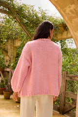 Sherbert Strickjacke Rosa