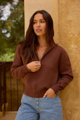 Hot Chocolate Cardigan Braun