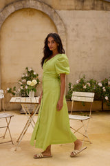 Remi Rounds Maxikleid Grün