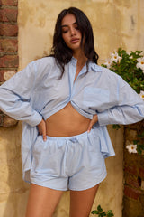 Saphirblaue Meer Shirt