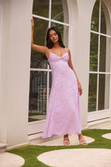 Habita Maxikleid Lila