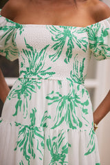 Guten Morgen Miss Maxi Kleid Grün