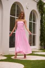 Pure Clarity Maxikleid Pink