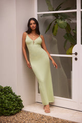 Maxikleid „Sea Shimmer“ Limette