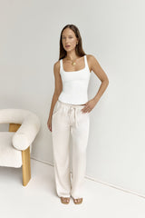 BASE Everyday Staple Singlet Top Weiß