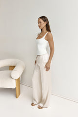 BASE Everyday Staple Singlet Top Weiß