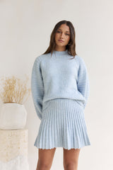 Season Of Dreams Strickpullover Blau