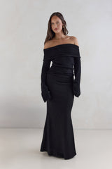 First Class Fantasy Carmen-Top Schwarz