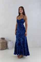 Wander In Style Maxikleid Blau