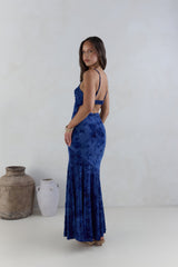 Wander In Style Maxikleid Blau