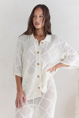 Coral Sands Top Weiß