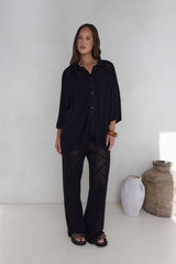 Coral Sands Top Schwarz