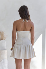 Marianna Mini-Kleid Creme