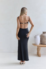Dancing All Night Maxikleid Schwarz