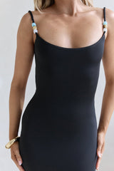 Dancing All Night Maxikleid Schwarz