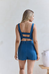 Darcys Dreams Playsuit Blau