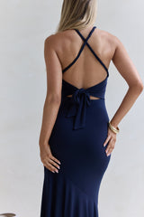 Sunbeam Drift Maxikleid Navy