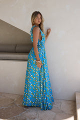 Sunny Allure Maxikleid Blau