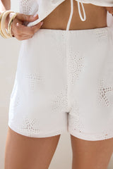Breathe For You Shorts Weiß