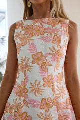 Soft Whispers Minikleid Orange