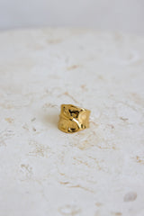 Wellen der Seele Ring Gold