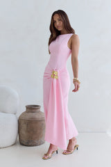 Maxikleid „Chance To Dance“ in Pink