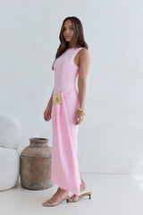 Maxikleid „Chance To Dance“ in Pink
