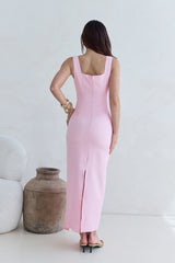 Maxikleid „Chance To Dance“ in Pink