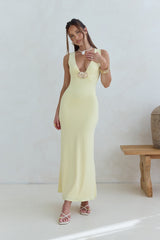 Maxikleid Coastal Caprice Gelb