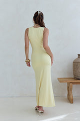 Maxikleid Coastal Caprice Gelb