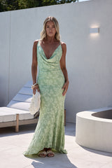 Tales From The Riviera Maxikleid Salbei
