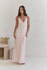 Maxikleid „Glowing Glaze“ Pink