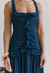 Shoreline Luxe Maxikleid Grün