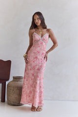 Harmonious Days Maxikleid Pink
