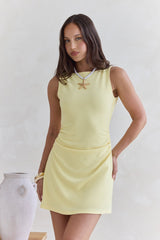 Andromeda Minikleid Gelb