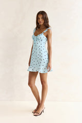 Holding Me Close Minikleid Blau