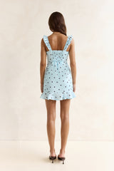 Holding Me Close Minikleid Blau